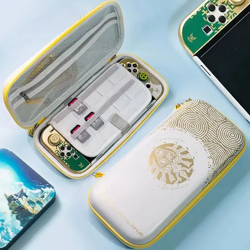 Кейс-чохол Dobe Protective Case для Nintendo Switch/Switch OLED The Legend of Zelda White [125670] - фото 6