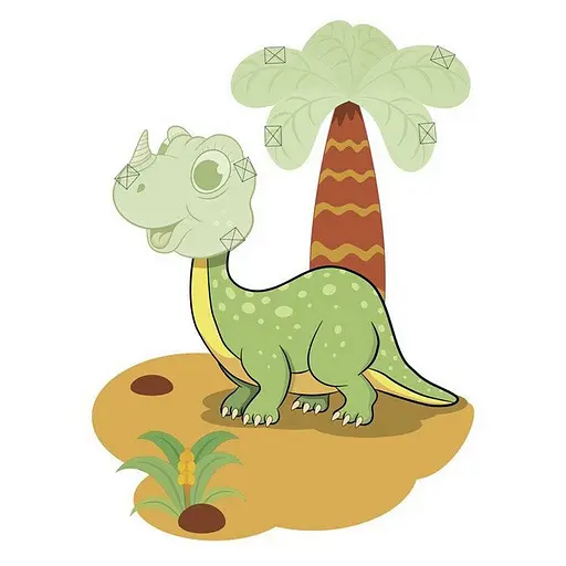 Дитячий набір творчості Об'ємні аплікації "Диносвіт" Ранок 1505001 - фото 2