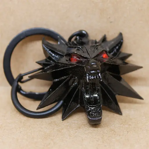 Брелок GeekLand Відьмак 3 The Witcher чорний - фото 4