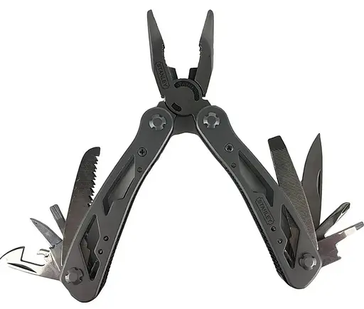 Універсальний інструмент Stanley MULTI-TOOL 12 в одному + ніж кишеньковий + ліхтарик (STHT81502-0) - фото 2