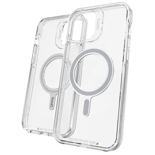 Чохол прозорий протиударний Gear4 Crystal Palace MagSafe для Apple iPhone 12 Pro (6.1") Clear - фото 9