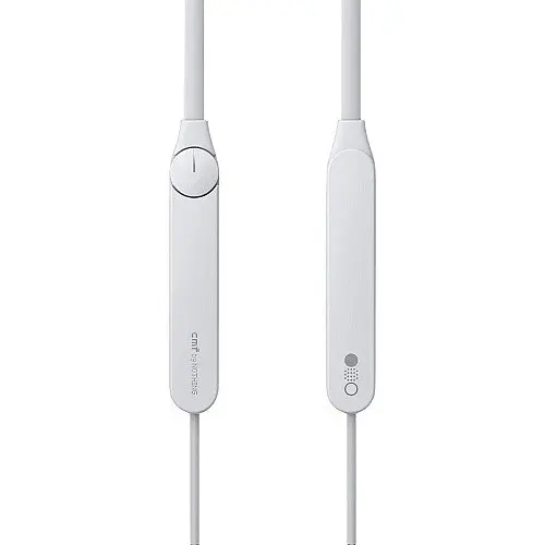 Наушники беспроводные CMF by Nothing Buds Neckband Pro светло-серые - фото 6