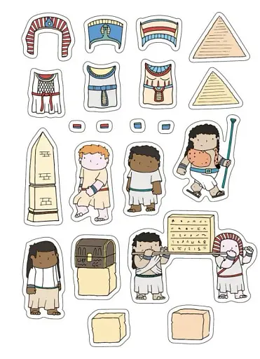 Пригоди в Давньому Єгипті. Книжка із завданнями - фото 12