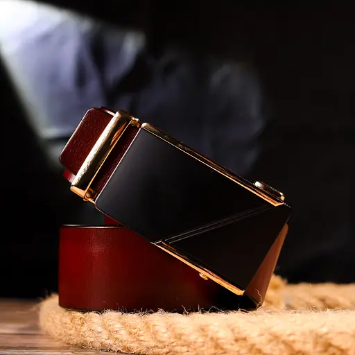 Ремінь шкіряний Vintage чоловічий 3,5х120 см acs0024533 - фото 8