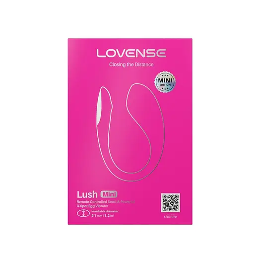Віброяйце Lovense Lush Mini, 9.6 см (рожевий) - фото 6