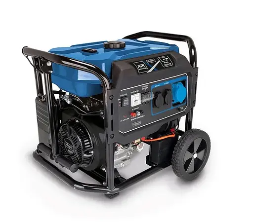 Бензиновий генератор Scheppach 6,0/6,5 кВт, однофазний, електро запуск, з вбудованим АВР (schepp6500) - фото 1