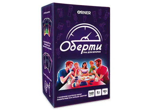 Настольная игра Оrner Обороты (укр.) (orner-2686)