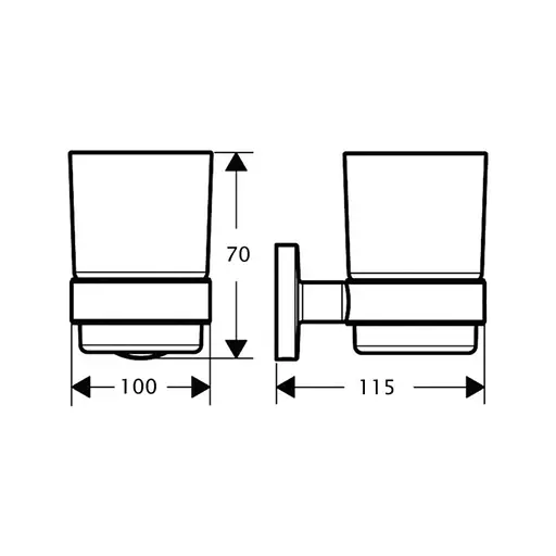 Стакан Lidz (CRG)-114.04.01 - фото 3