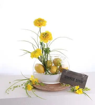 Овальная ваза Velou XL элегантная для тонких композиций с нижней вставной пластиной для надежного удержания - фото 2