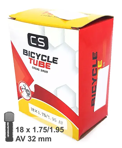 Камера велосипедная CS 18x1.75/1.95 AV 32 мм (G0001374) - фото 2