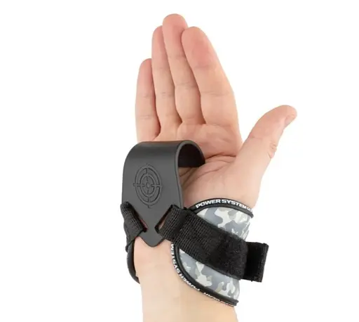 Крюки для тяги на запястье Power System PS-3370 Hooks Camo Black/Grey XL (PS_3370_Black/Grey XL) - фото 5