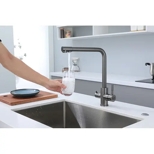 Смеситель для кухни с подключением к графитовому фильтру Nett Frosh FGr-33 - фото 4