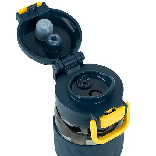 Бутылочка для воды Kite 800 мл серо-желтая (K25-1234-1) - фото 4