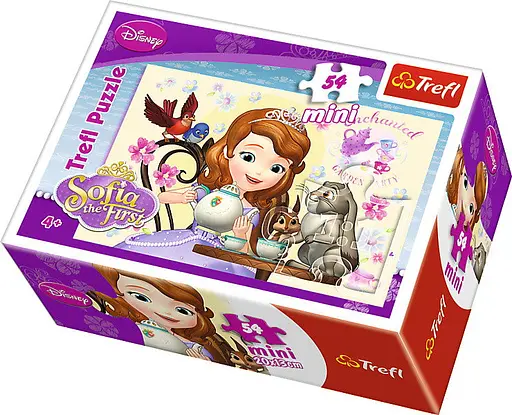 Набор Пазлы - (54 элм. мини) - Принцесса София / Дисней София Прекрасная - фото 1