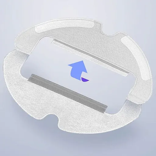 Сменная фибра для пылесосов Dreame D10 Plus/D9 Plus 2шт Gray (RMP10) [152052] - фото 4