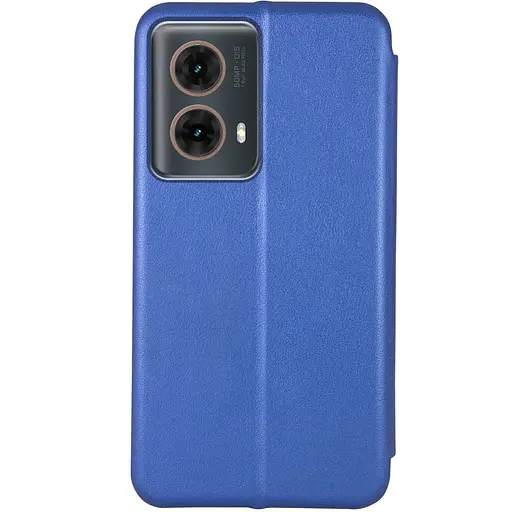 Шкіряний чохол-книжка Classy для Motorola Moto G85 Синій - фото 2