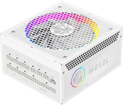 Блок живлення GameMax RGB 1050G 1050W 80+ Gold White (RGB 1050G WH) - фото 2