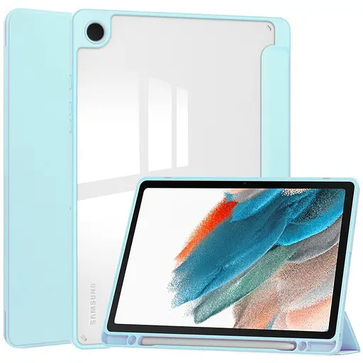 Чохол TPUCristal SlimTPU Spen holder Samsung Galaxy Tab A9 Plus SM X210 X215 X216 Голубий