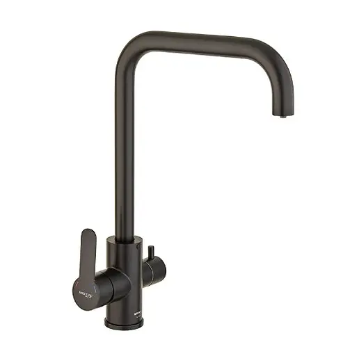 Змішувач для кухні Mixxus DAX-021-G Black з виходом для питнох води (MI6078) - фото 1