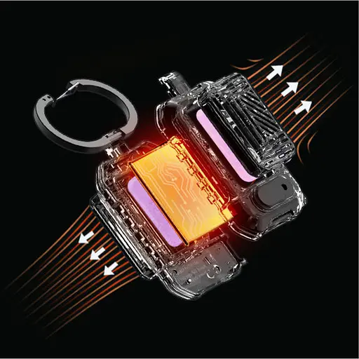 Портативный кемпинговый фумигатор Flextail Light Repel (Черный) - фото 7