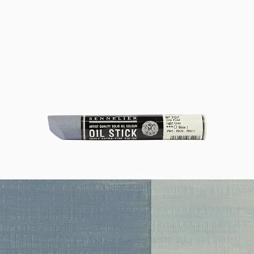 Фарба олійна у формі пастелі Sennelier Oil Stick, 38 мл, S1, Світло-сірий (Light Grey) - фото 2