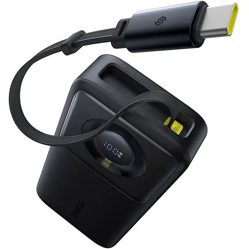 Зовнішній акумулятор Baseus 65W 20000 mAh Free2pull Retractable For Macbook Laptop - фото 8