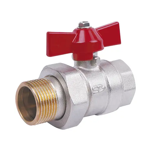 Кран кульовий "Американка" SD Plus прямий 3/4" ВЗ SD221W20 - фото 1