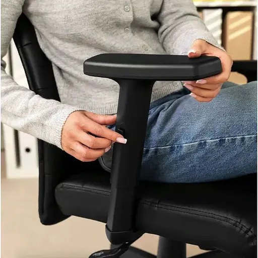 Офисное кресло Di Volio Adelo черный - фото 5