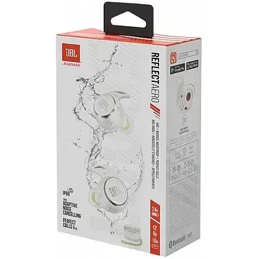 Bluetooth-гарнітура JBL Reflect Aero White (JBLREFLECTAEROWHT) - фото 9