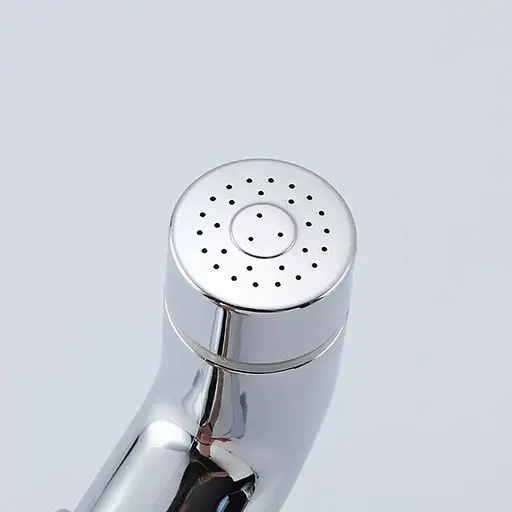 Гигиенический набор (лейка, шланг, кронштейн), хром Frap F021, Хром - фото 4