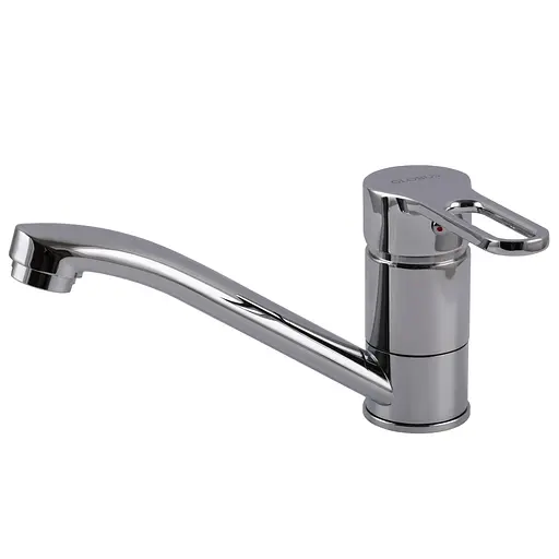 Змішувач для умивальника Globus Lux Dolly GLD-203M хромований для ванної кімнати стильний і функціональний - фото 5