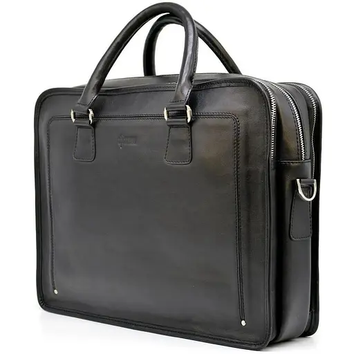 Шкіряний портфель Tarwa 30х40х9 см nsa0001208 - фото 1