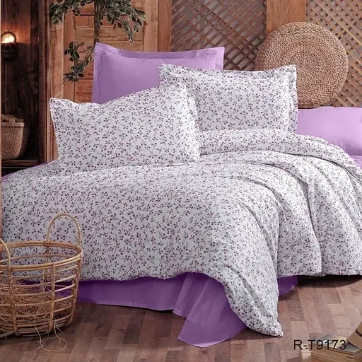 Комплект постельного белья TAG Tekstil с компаньоном 2-спальный 000210315 (R-T9173)