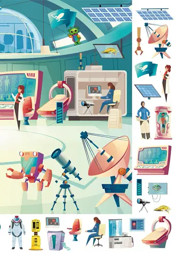 Віммельбух. Космос - фото 5