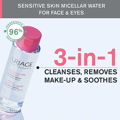 Міцелярна термальна вода Uriage Thermal Micellar Water для чутливої шкіри 250 мл - фото 4