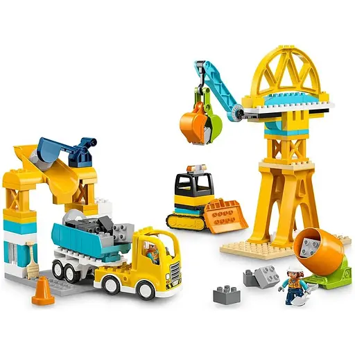 Конструктор LEGO DUPLO Town Строительная площадка и техника 3 в 1, 84 детали (10476) - фото 2