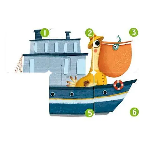 Настольная игра Djeco Бата пазл (Batapuzzle) (DJ05125) - фото 3