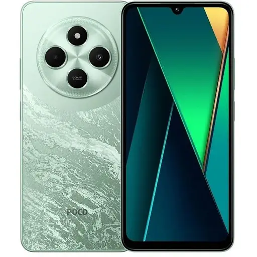 Смартфон Poco C75 8/256 ГБ Green EU адаптер