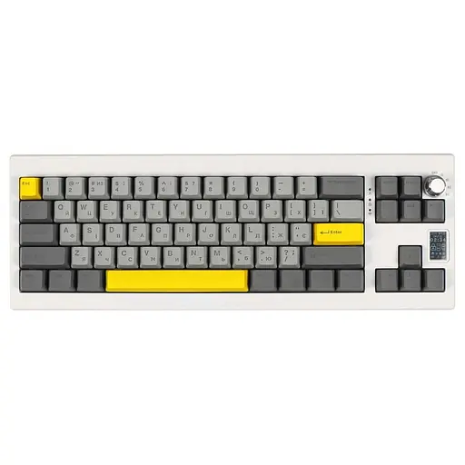 Клавіатура Epomaker Shadow-X Wisteria Linear White (SHX-W-WL) - фото 1