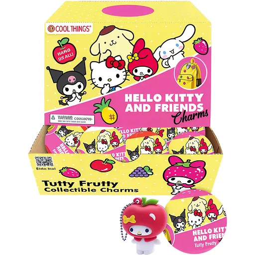 Фігурки-сюрприз Cool Things Hello Kitty Charms Тутті-Фрутті 24 шт. (HK014-CDU) - фото 1