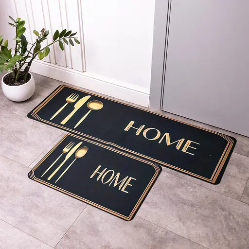 Набір діатомітових килимків для дому 2 ( шт) 38×58/38×118 (см) вологопоглинальні килимки на підлогу Yiwu HP-42-52 - фото 7