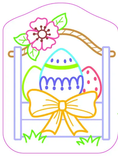 Кольорові зафарбовки: Великдень - фото 3