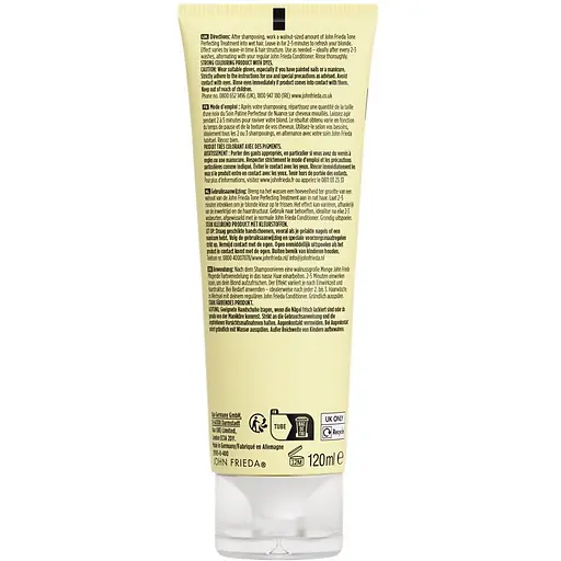 Средство для улучшения тона John Frieda Blonde toners Honey Blonde теплый тон 120 мл - фото 2
