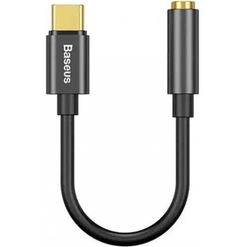 Адаптер Baseus Type-C Male to 3.5 мм Female Adapter L54 Черный