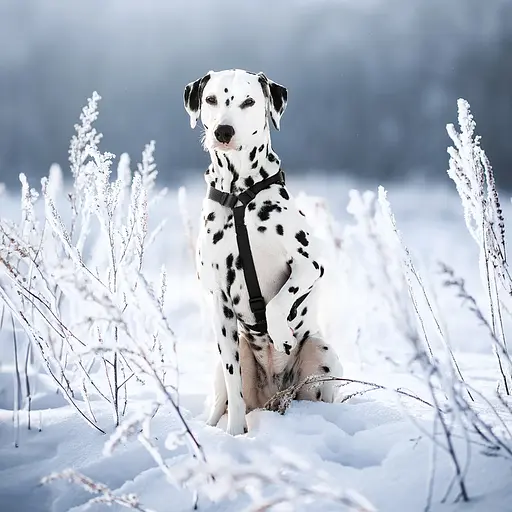 Шлей для собак водостойкий анатомический Н-образный Waudog Waterproof с QR-паспортом пластиковая пряжка-фастекс S Ш 15 мм А 28-42 - фото 3