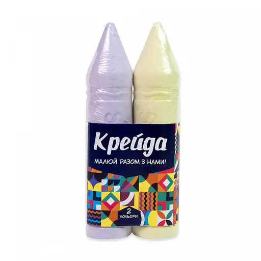 Мелки "Карандаш" Strateg 50124 разноцветные, 2 штуки - фото 1