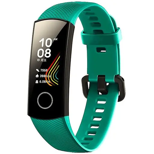 Ремінець для фітнес-браслета MIIQNUS для Honor Band 4 і 5 зелений