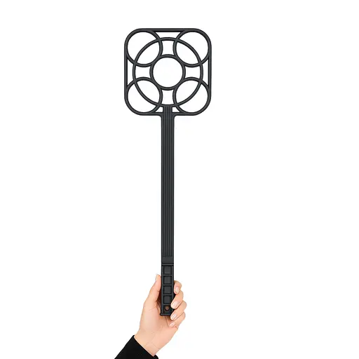 Пластиковая выбивалка для ковров L=56 см Черный 88043 - фото 1