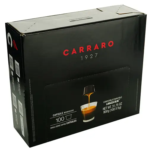 Кава в капсулах Carraro Lavazza Blue Primo Mattino, 100 капсул