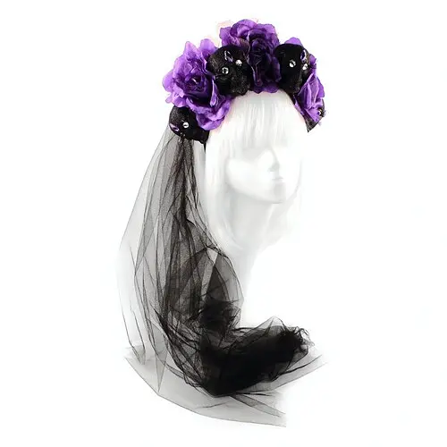 Обруч Santa Benita с фатой - фото 1